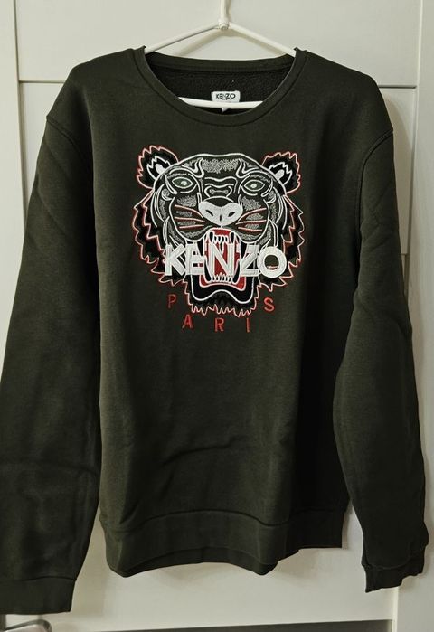 Kenzo bluza XL piękna oliwkowa khaki super fason nowa edycja limitowana  nie gucci armani tommy