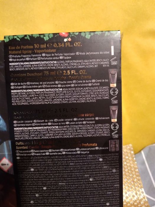 Zestaw kosmetyków że świecą Jardin Boheme