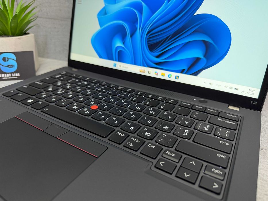 16gb ddr5/Стильний ноутбук Lenovo T14 gen 4/Ryzen 5/512gb ssd/14"