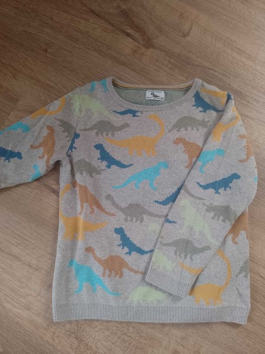 Sweter dinozaury dla chłopca 116