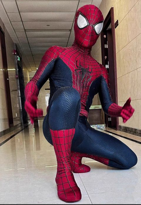 Máscara e Fato Amazing Spider-Man 2 Premium