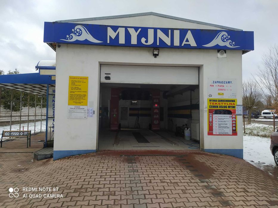 myjnia automatyczna samochodowa