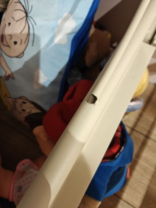 Rama łóżka dla dziewczynki