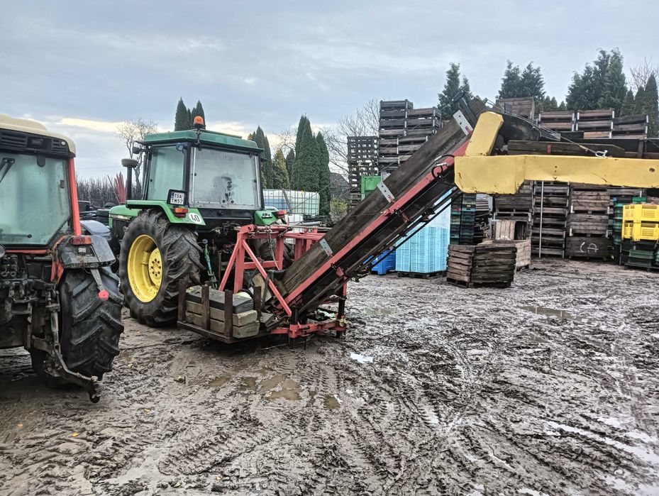 Taśmociąg do zbioru kapusty