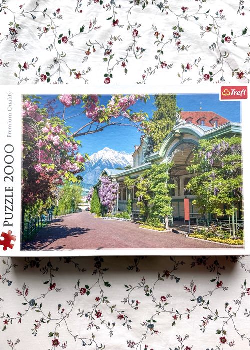 Puzzle Merano Włochy 2000 elementów puzzli widok krajobraz Trefl