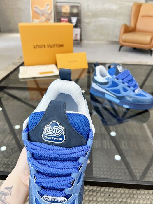Shoes LV sk8 skate Marine кросівки Louis Vuitton