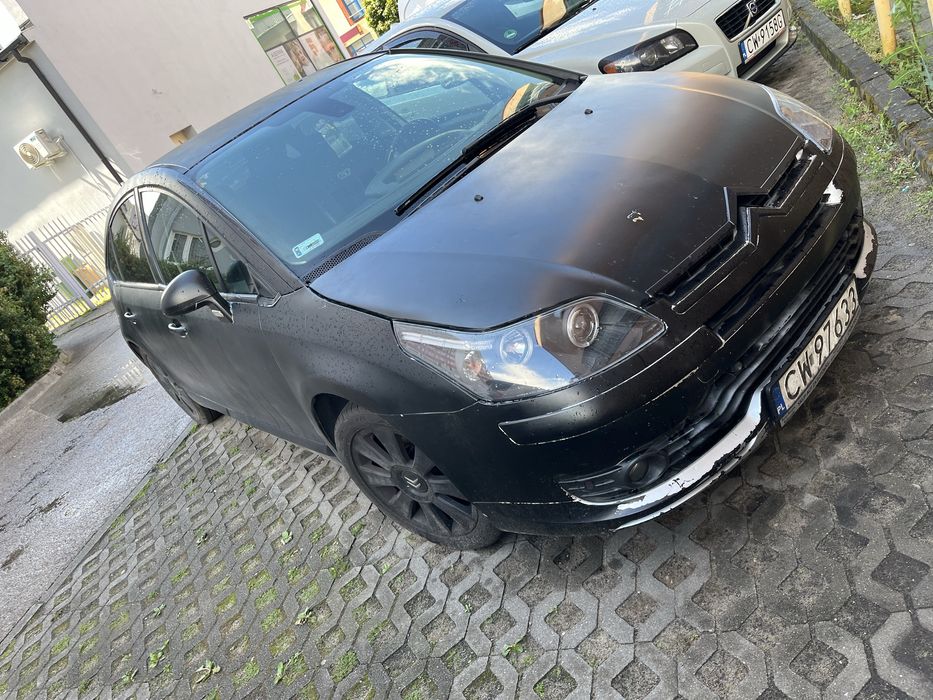 Citroen c4 2006 benzyna gaz 1.6  uszkodzony