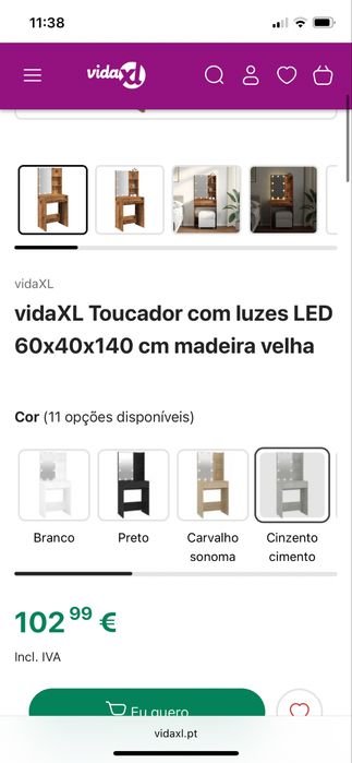 Toucador /make up desk