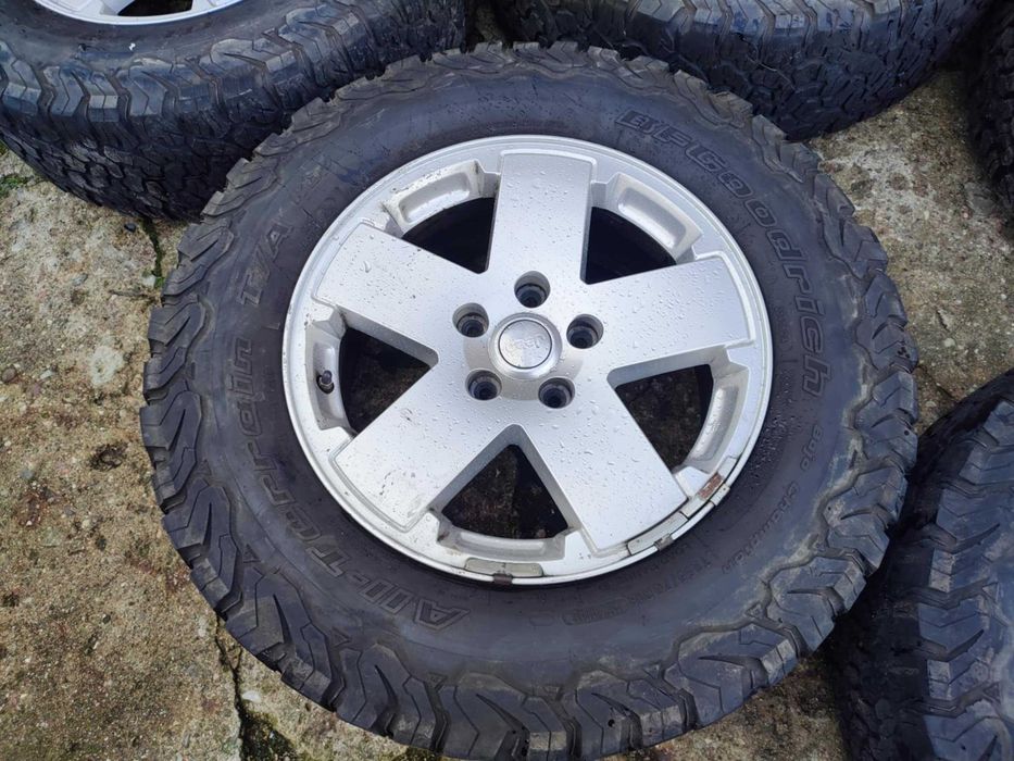 Jeep Wrangler koła 18 cali 5 sztuk