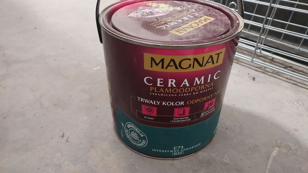 Farba magnat ceramic 2.5l intensywny szmaragd