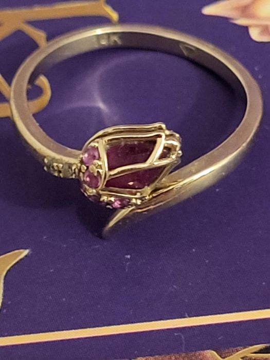 Oryginalny r. 12, rubiny, diamenty