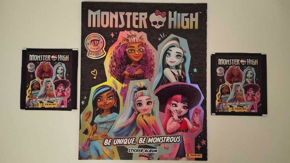 Cromos Panini "Monster High - Be Unique, Be Monstrous" (ler descrição)