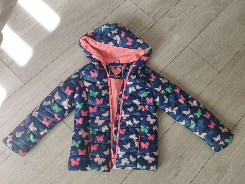 Kurtka przejściowa dla dziewczynki 122
