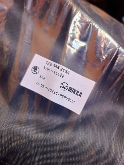 Pokrowiec na narty Skoda - worek, torba