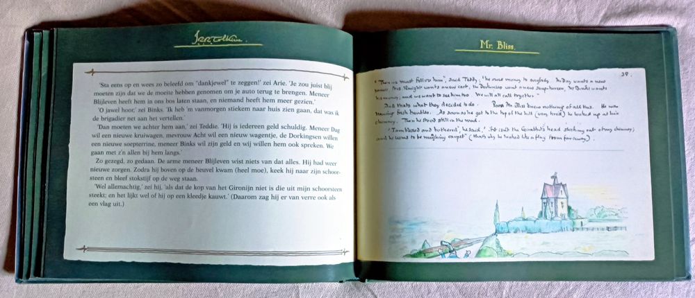 Meneer Blijleven / Mr Bliss, de JRR Tolkien