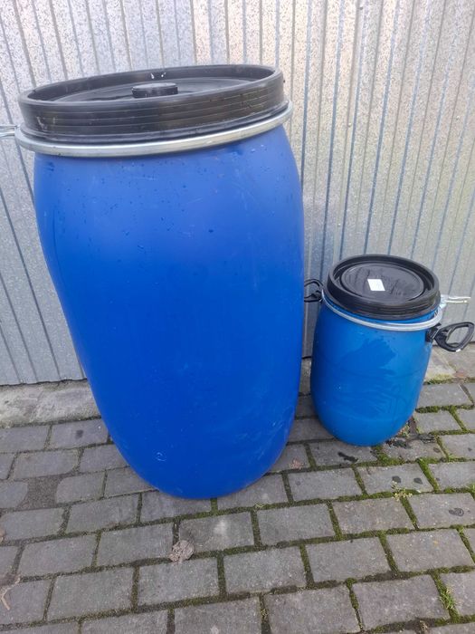 czysta beczka 30 l plastikowa