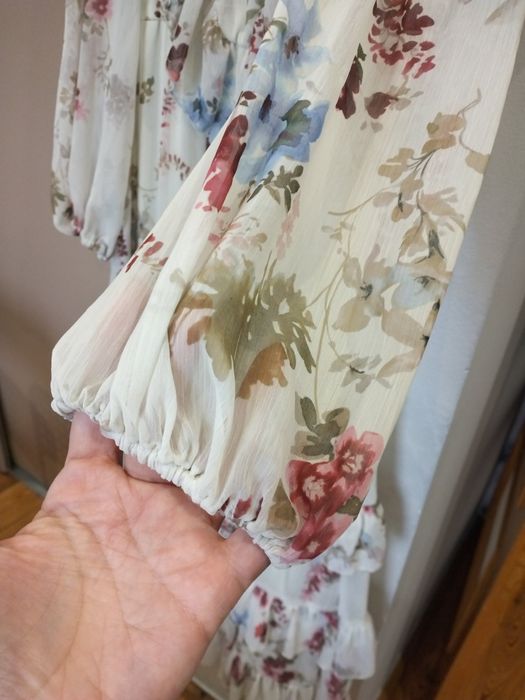 Reserved piękna długa sukienka rozmiar L