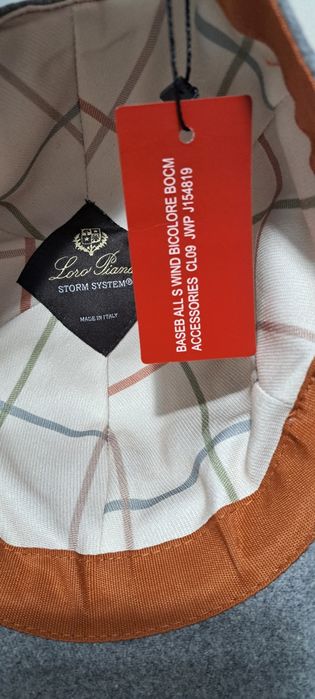 Loro Piana czapka z daszkiem
