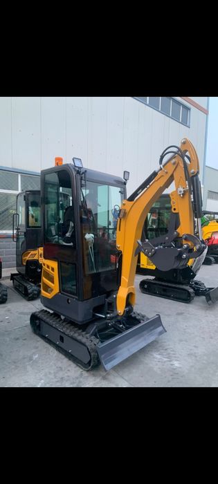Minikoparka 2t Diesel łyżki, wiertło, Młot, chwytak
