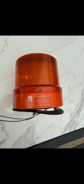 Lampa blyskowa kogut ostrzegawczy  LED pomaranczowy  Hänsch Comet