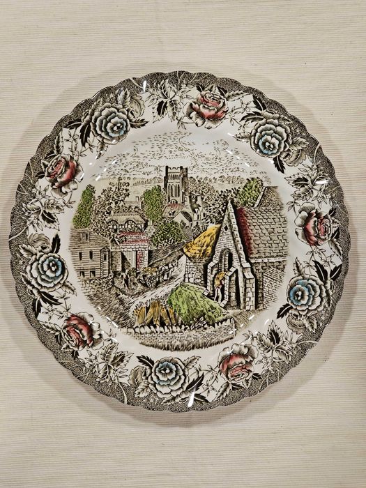 PRATOS DECORATIVOS vários ingleses e orientais