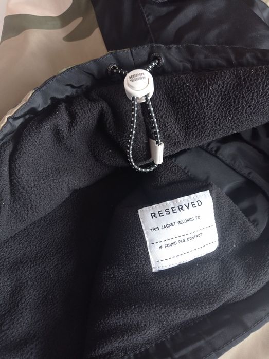 Tanio!! Doskonała kurtka chłopięca RESERVED, r.164 na polarze