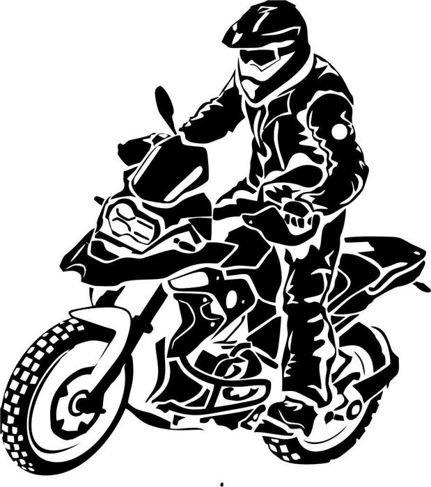 nn46 Naklejka BMW GS