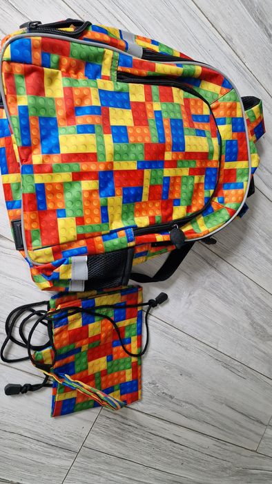 Plecak szkolny  kolorowy