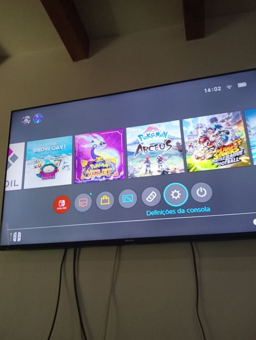 Nintendo switch v2 com modchip valor negociável64172201321857124