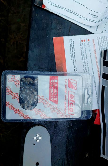 Професійна  бензопила efco  MT570 (Італія)