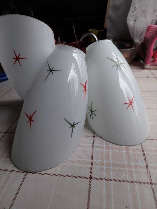 Плафони для люстр і бра. Скло.