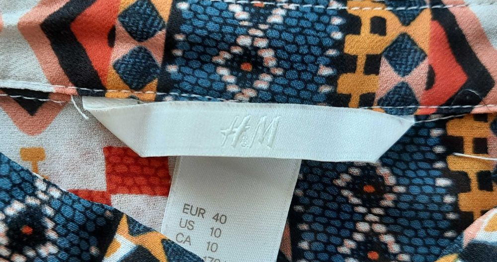 Cieniutka bluzka na upał, bez rekawów roz. 40