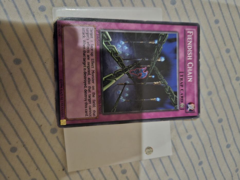 Yugioh Fiendish Chain Official