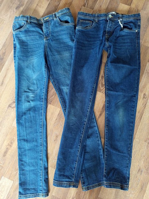 Spodnie jeansowe Slim fit dla bliźniaków 158 Sinsay
