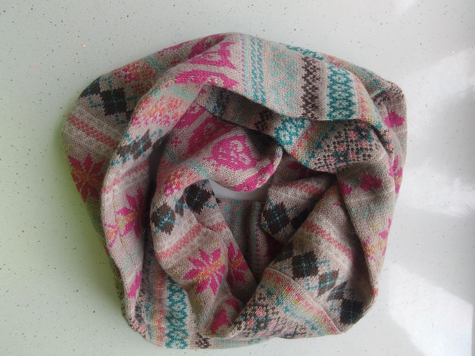 Komin szalik Accessorize wełniany angora