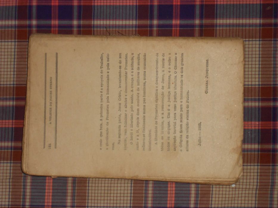A velhice do padre eterno - Guerra Junqueiro 1926