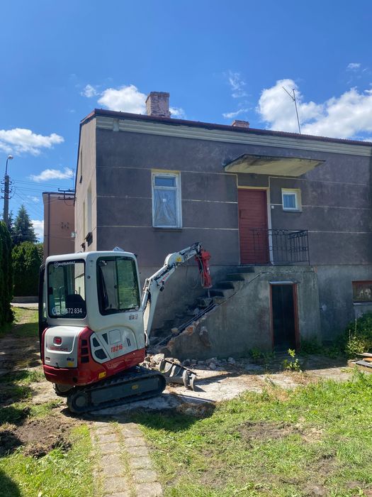 Mini Koparka, Młot wyburzeniowy, Prace ziemne Siedlce