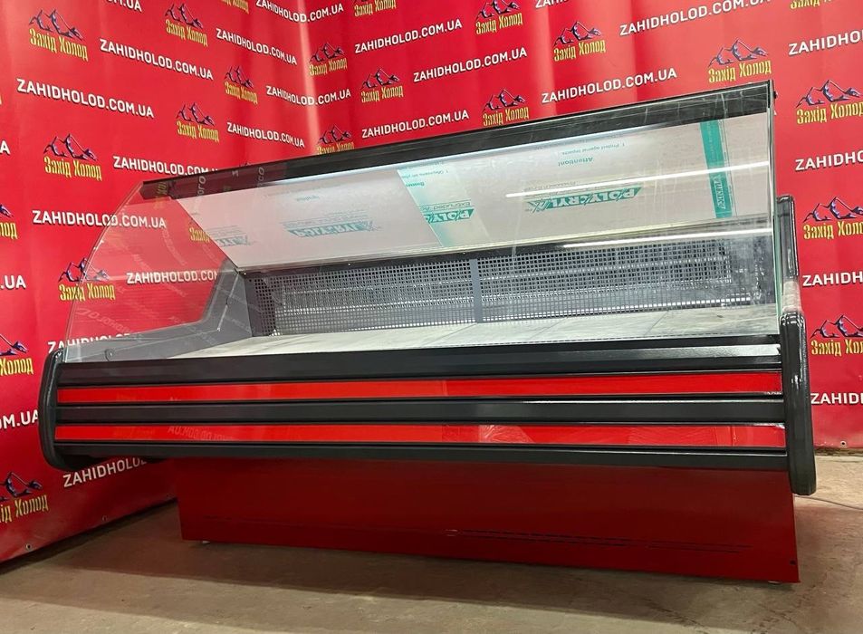 Холодильна вітрина. Горизонтальна вітрина.Вітрини холодильні.