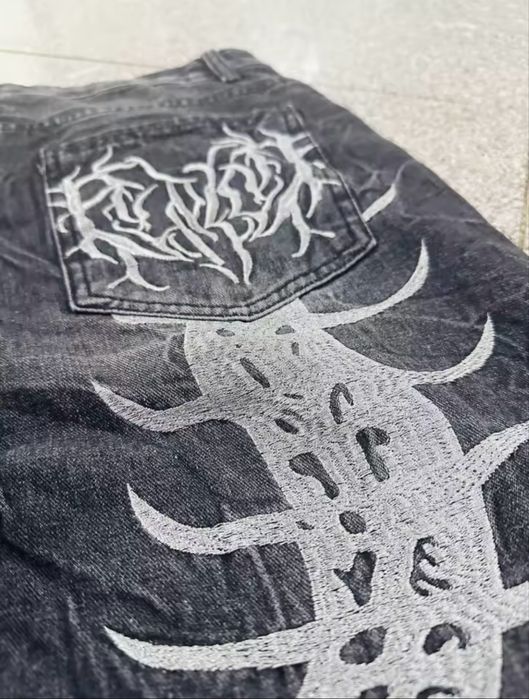 Широкие baggy штаны opium type jeans jaded london  style