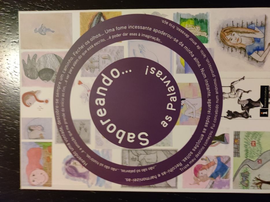 Livro saboreando as palavras