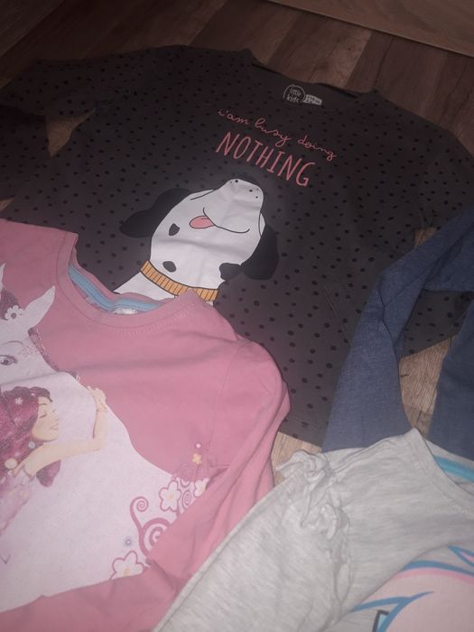 Paka ubrań dla dziewczynki 110-116