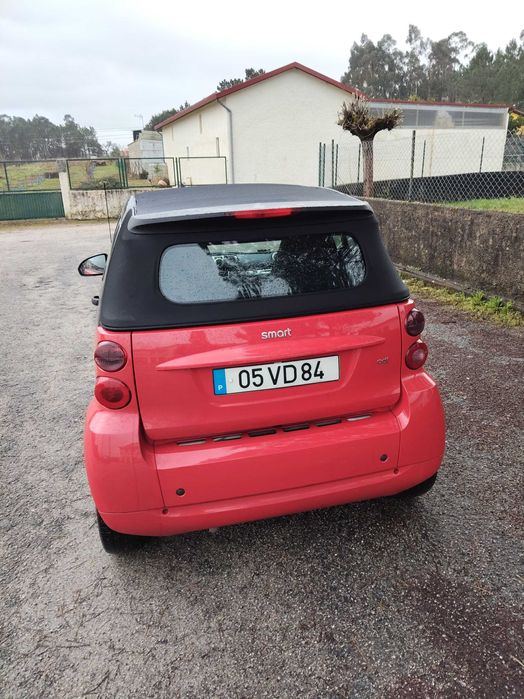 Carro Smart cabrio