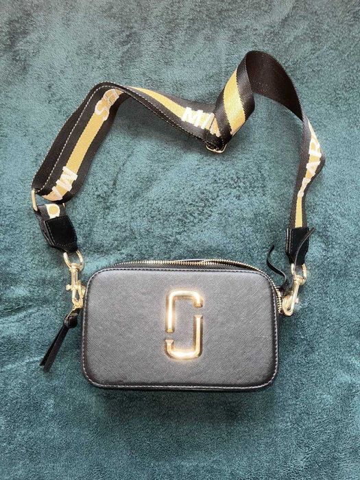 Skórzana torebka Marc Jacobs Snapshot Clutch