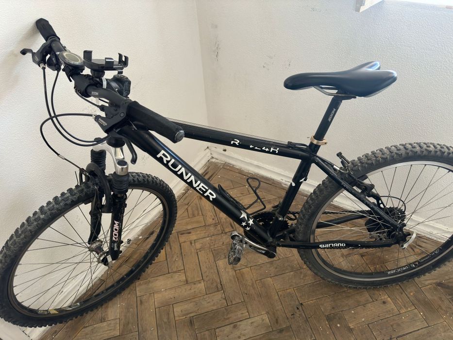Bicicleta com macha