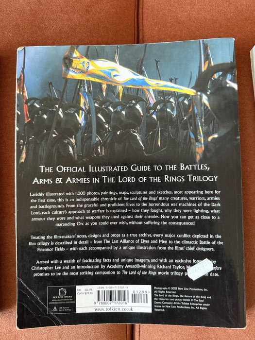 Lord Of The Rings Weapons and Warfare - Chris Smith