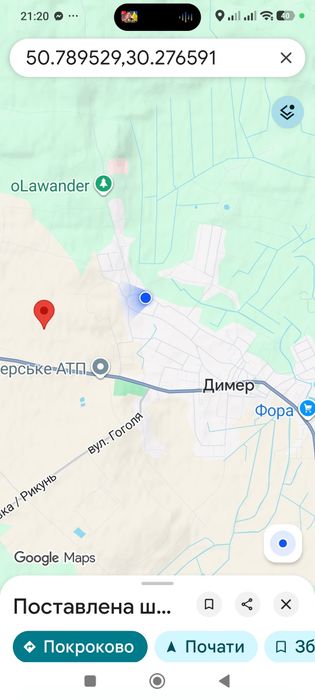 Ділянка під забудову в Димері