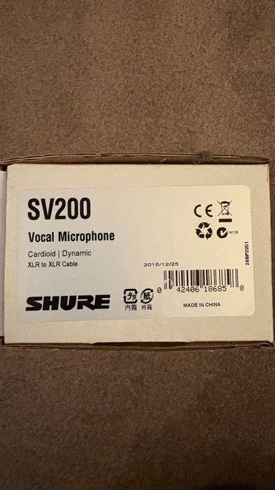 Microfone Sure V200