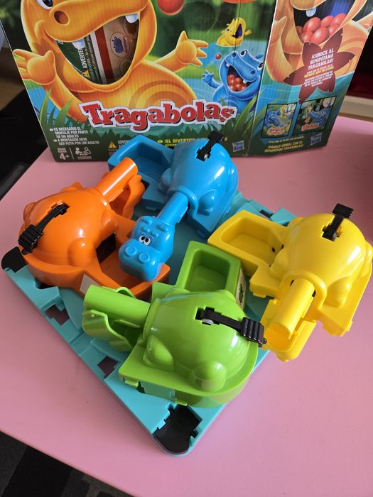Jogo tragabolas hasbro criança