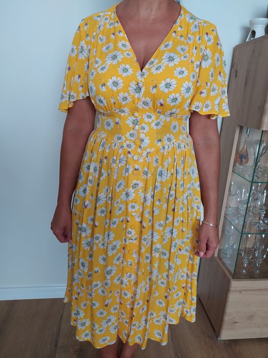 Letnia sukienka w kwiaty