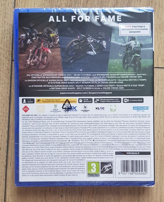 Gra na Play Station 5 i 4 - Monster Energy Supercross 5! NOWA! Wrocław